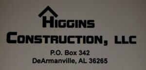 HIGGINS CONSTRUCTION, LLC
